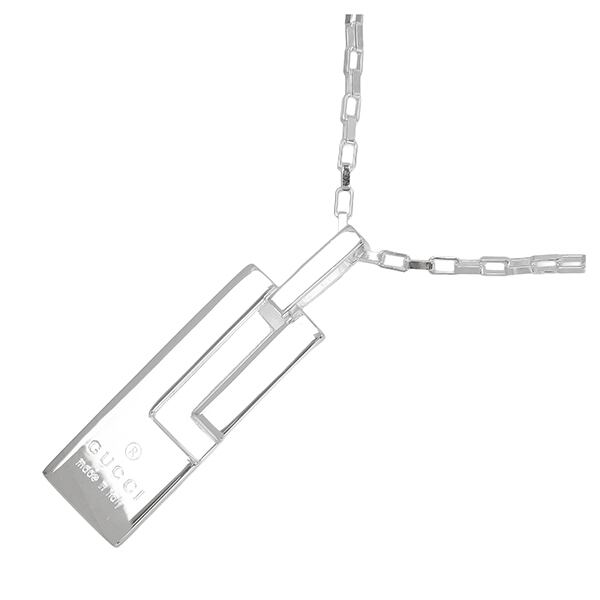 New GUCCI グッチ カットアウトGバー ネックレス 225055 J8400 8106