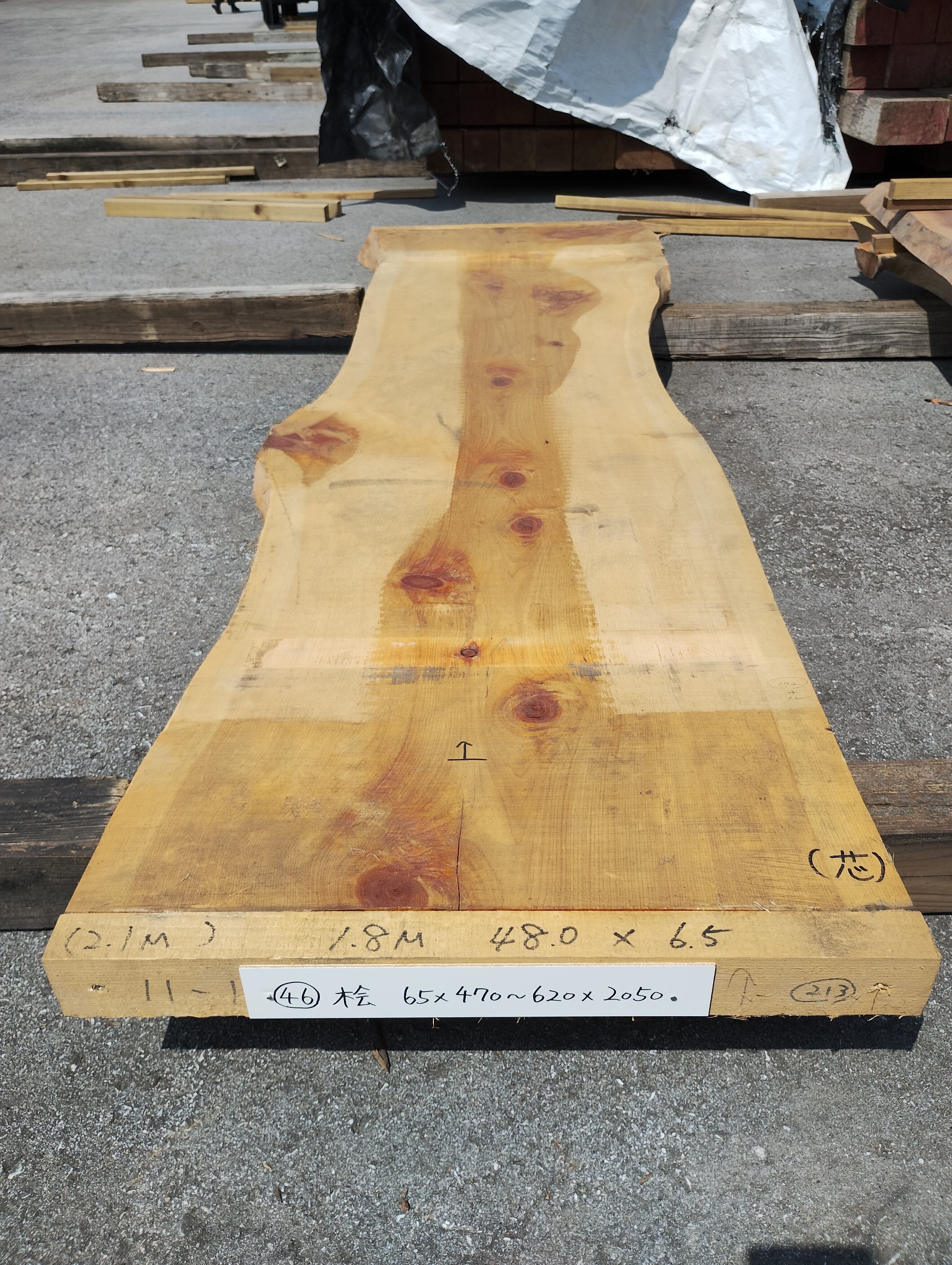 耳付盤木(桧)No.46