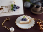 【ピアス/イヤリング】北欧のブルーベリータルト