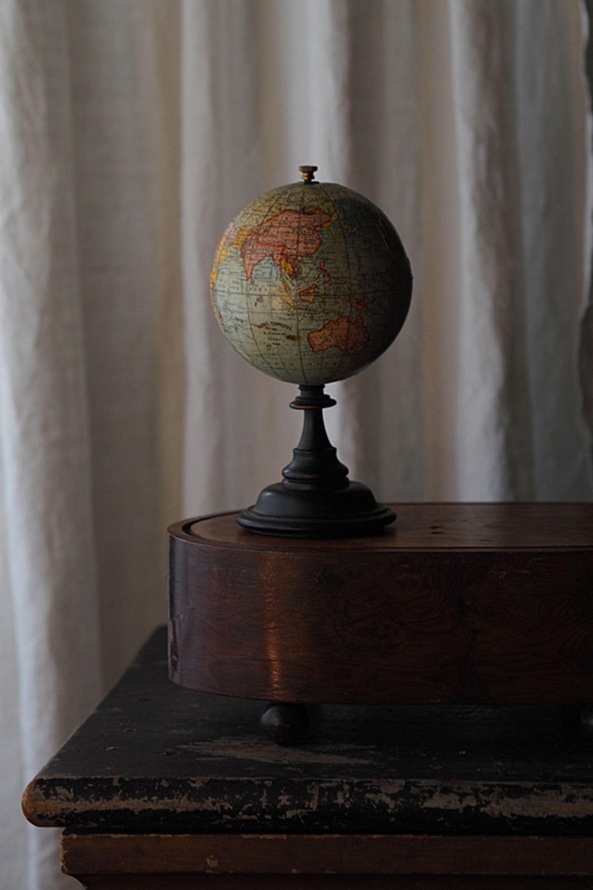 小さな地球儀-antique globe objet | アンティーク.ヴィンテージ家具 