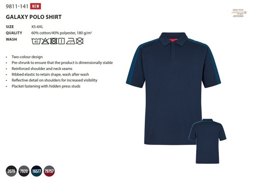 9811-141 GALAXY POLO SHIRT