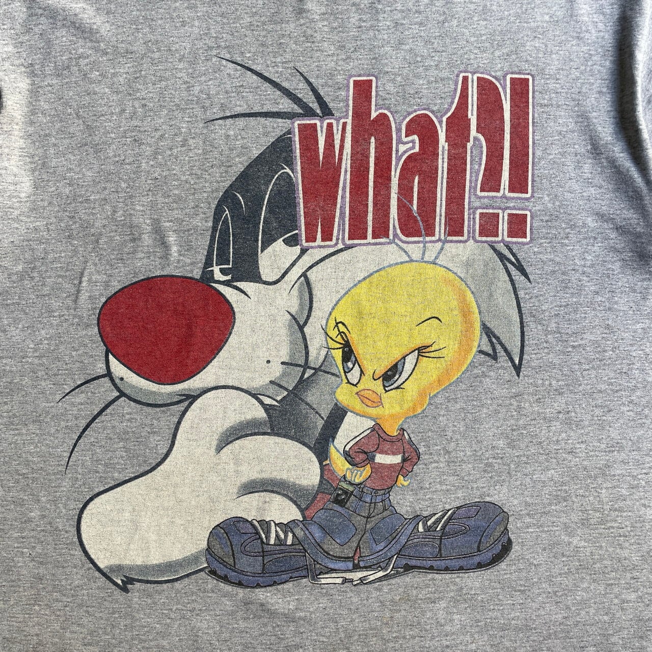 ◯ 90's ヴィンテージ トゥイーティープリントTシャツ