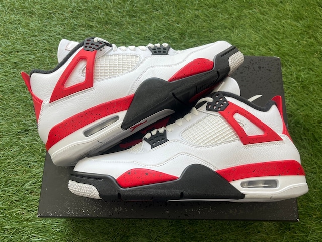 NIKE AIR JORDAN 4 RETRO RED CEMENT DH6927-161 27.5cm 30824