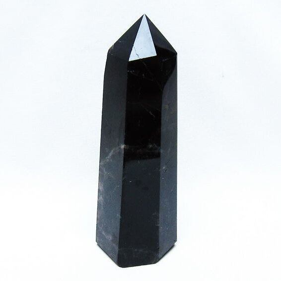 モリオン 黒水晶 六角柱 ポイント 一点物 152-4081