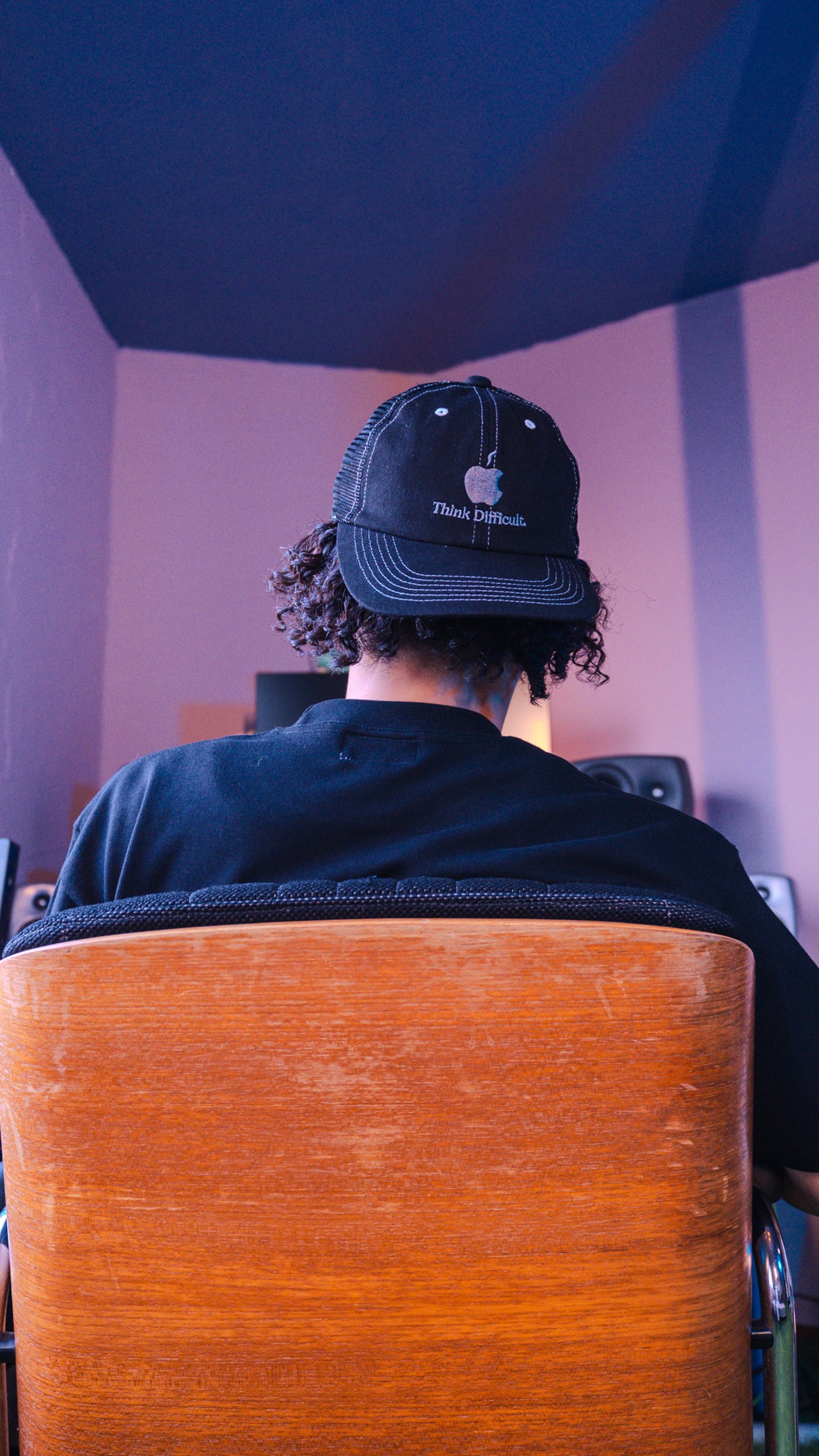 Think Difficult Mesh Cap [BLACK]
