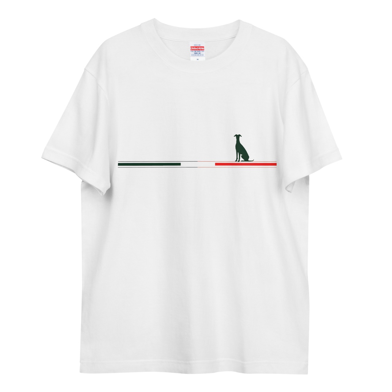 Tricolore line ユニセックス ハイクオリティーTシャツ A0121