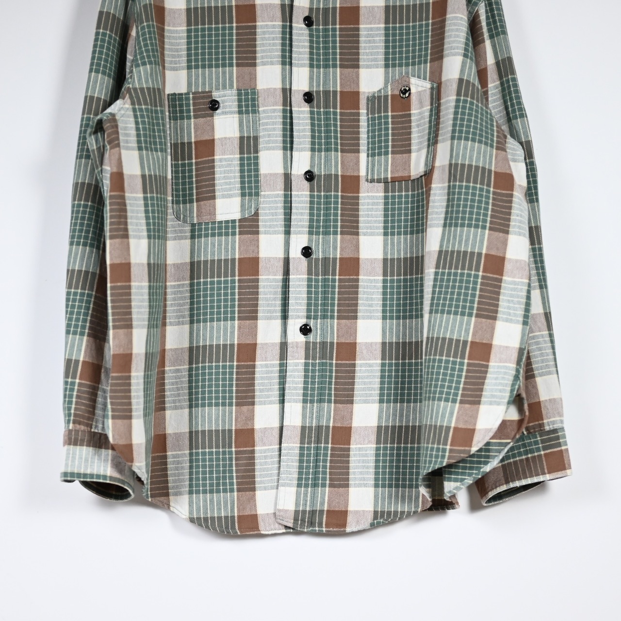BOWWOW / MOUNTAIN POCKET FLANNEL SHIRT