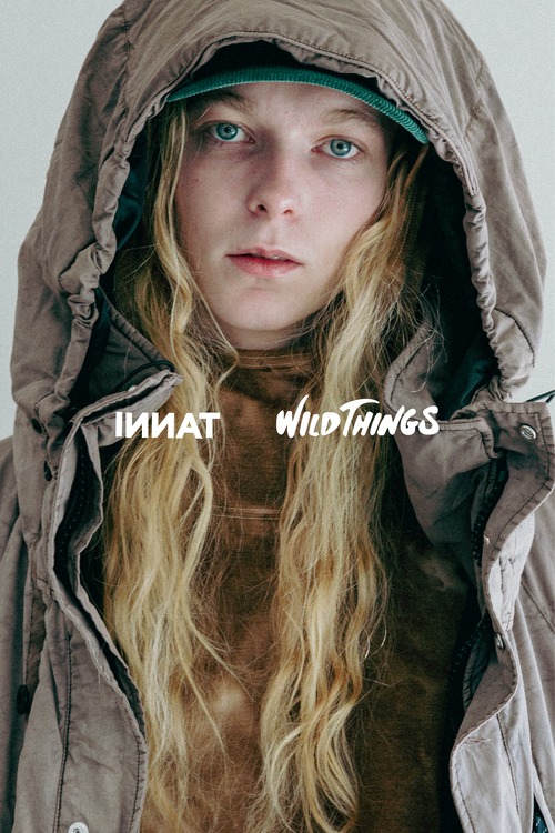 INNAT ×  WILD THINGS "  GARMENT DYED MAKALU DOWN JACKET ( Grey )"
