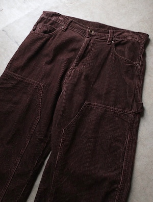 No boundaries corduroy double knee pants . size 実寸35