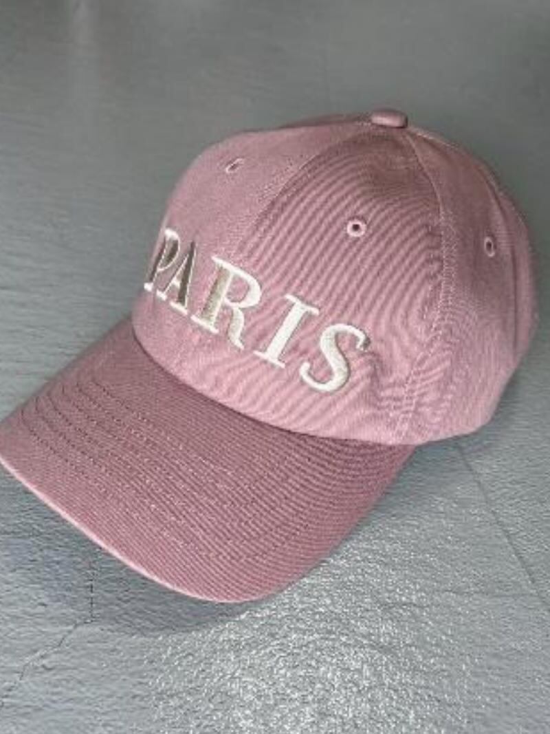 【SALE】372. MARGAUX VINTAGE / マルゴー PARISキャップ (ivory/mauve/charcoal/black)(MG CP-26030-S)