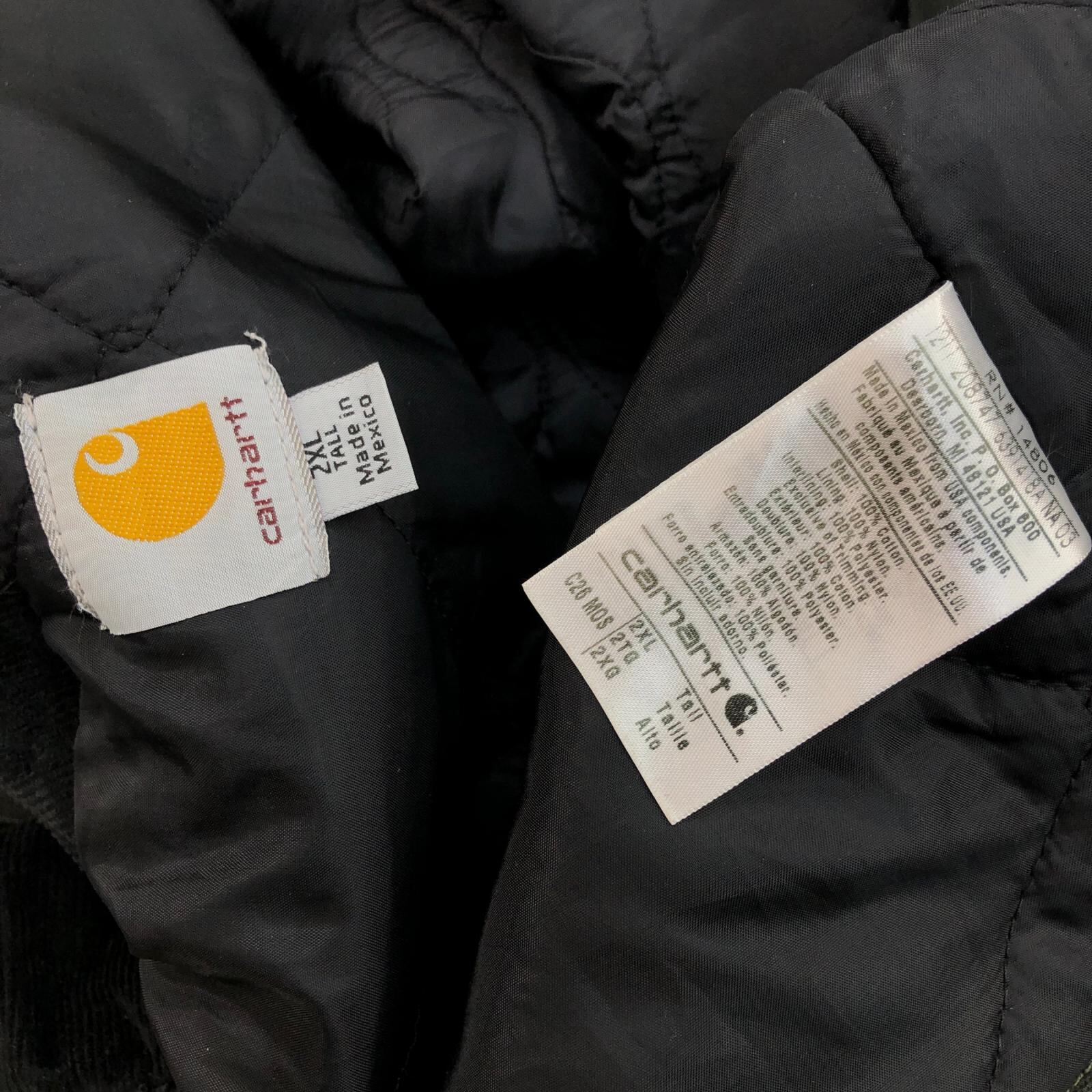 CARHARTT カーハート 00年代 MEXICO製 裏地キルティング コーデュロイ