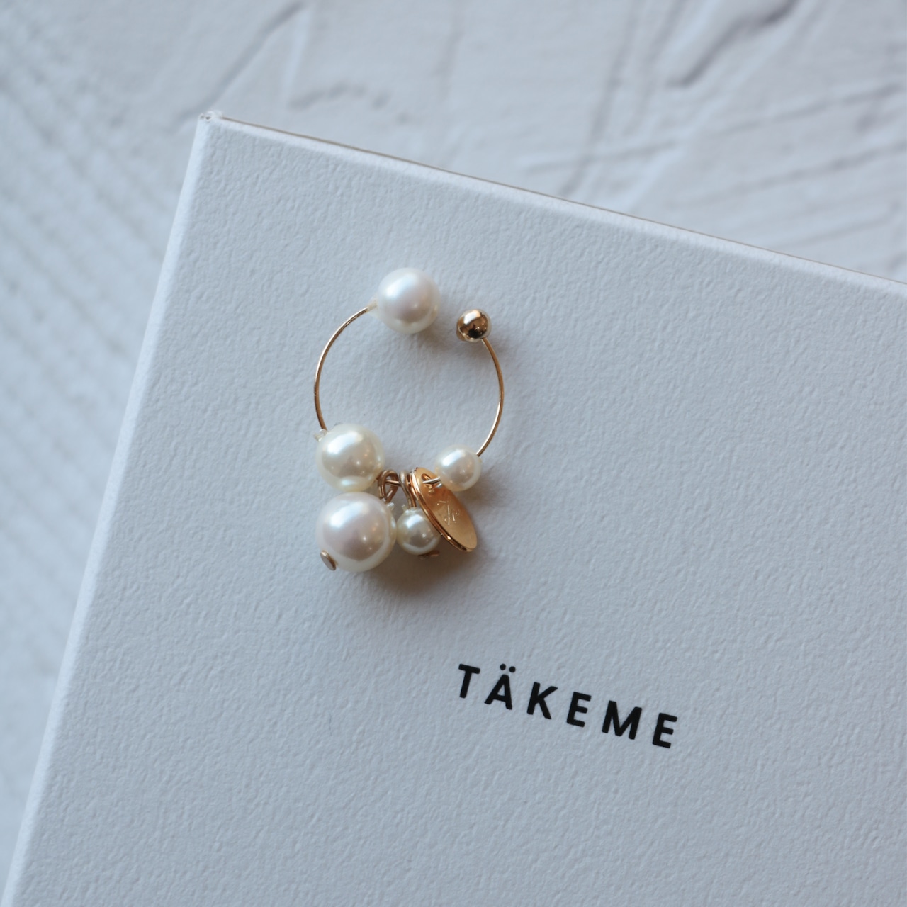 感動イヤーカフ /艶パールB