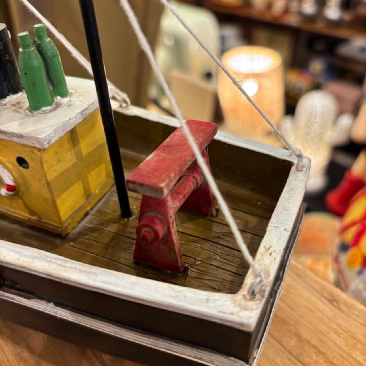 China Antique Design Boat Object 中国 アンティーク調 船のオブジェ 置物 インテリア雑貨 ギフト 飾り