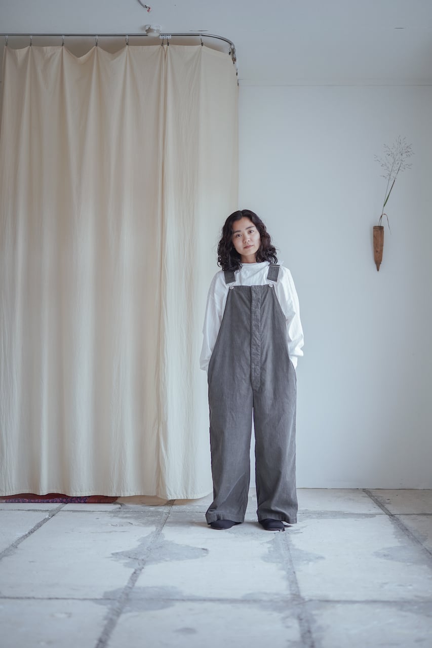 Corduroy Over All c/草木染 | MARU TO