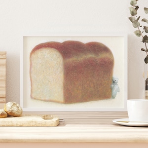 A4ポスター＊ ｢ パンのかげから 」