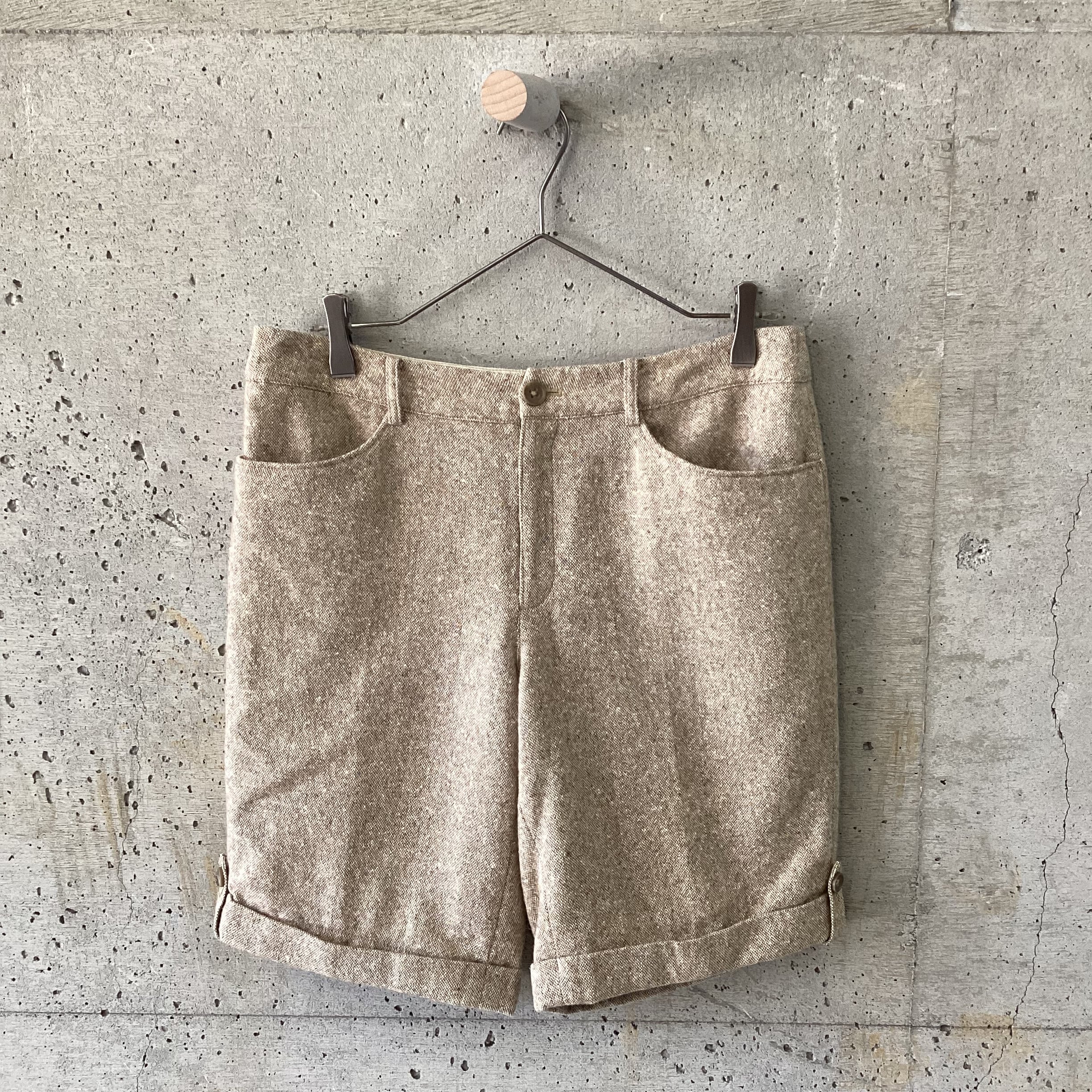 Brown winter shorts