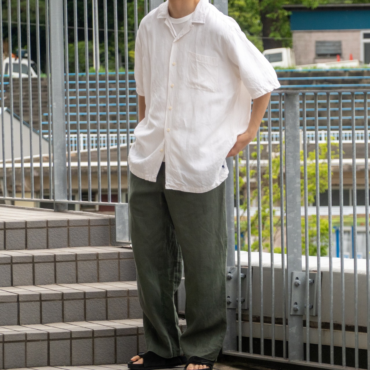 1990’s J.CREW linen slacks