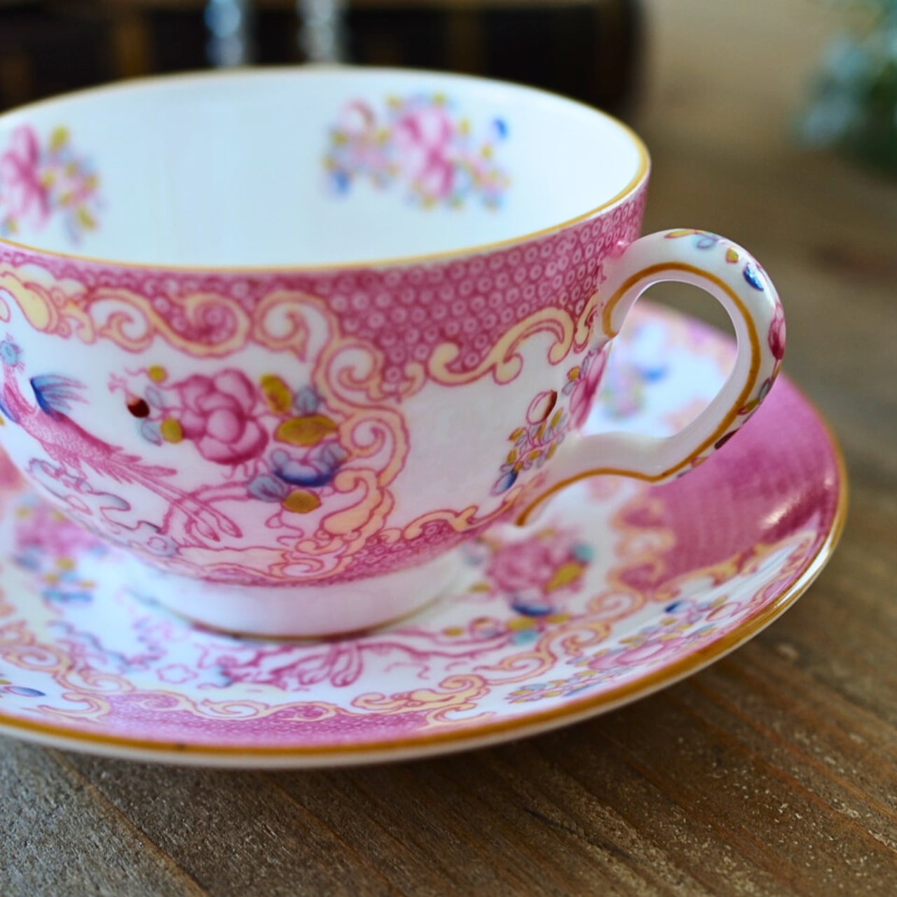 ミントン　コカトリス　ピンク　モーニングカップ ミントン コカトリス ピンク モーニングカップ 【公式通販】