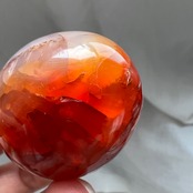 カーネリアンオルカアゲート*エッグ0615*天然石*天然石インテリア*置き物
