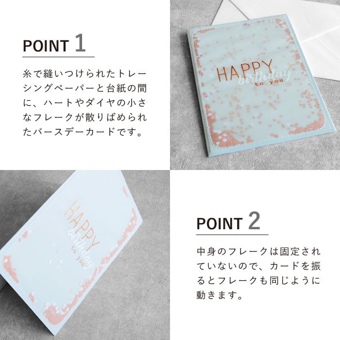 フレークカード HBD ＃781 | rader