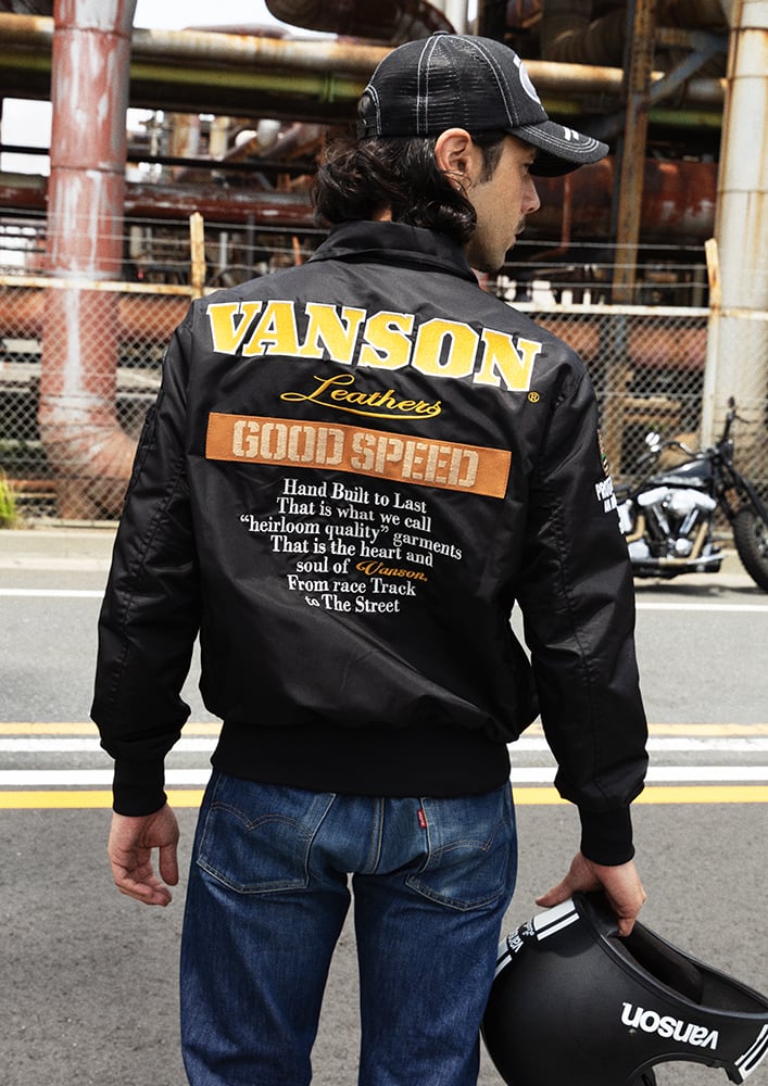 VS26106S フライトジャケット | vansonleathers