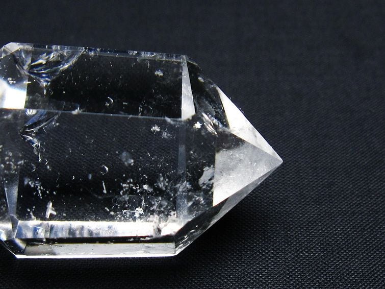 水晶 六角柱 ダブルポイント 一点物 142-8689 | 天然石