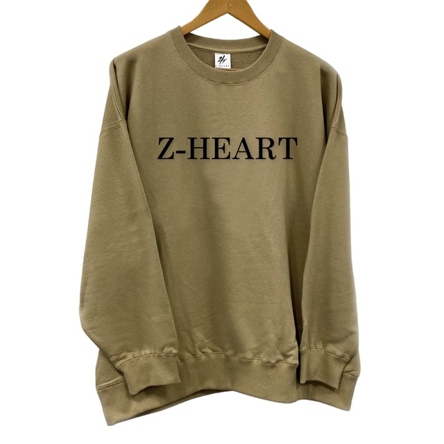 ZHRT | BIG SILHOUETTET 3D Z-HEART  TRAINER  【SAND BEIGE】