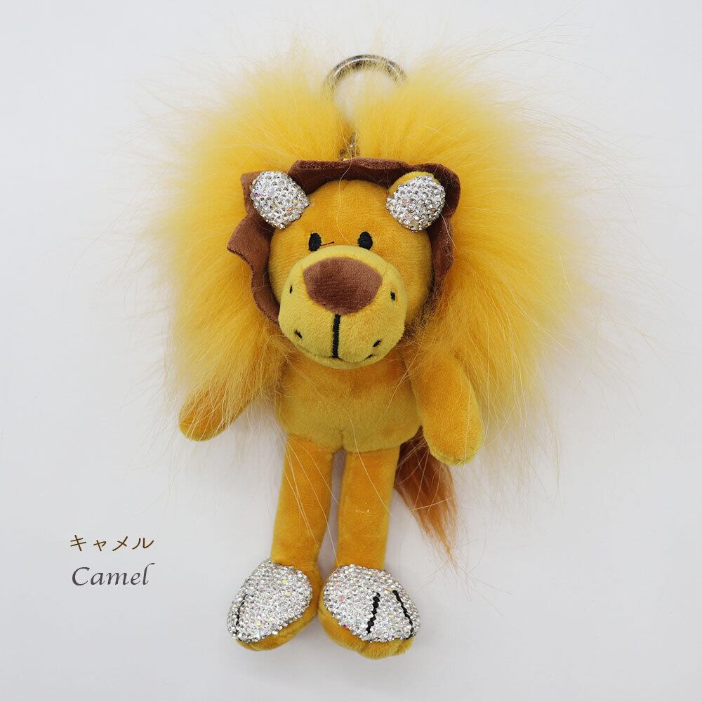 MCM ライオン ぬいぐるみキーホルダー MCM チャーム キーホルダー