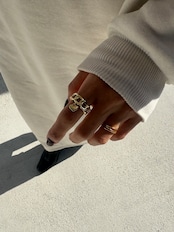 ラブドロップオープンリング