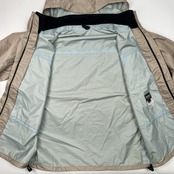 GORE-TEX ゴアテックス Berg ベルグ MIZUNO ミズノ レイン 上下 セットアップ アウトドア サイズ O /メンズ/ベージュ/トレッキング 登山 雨具