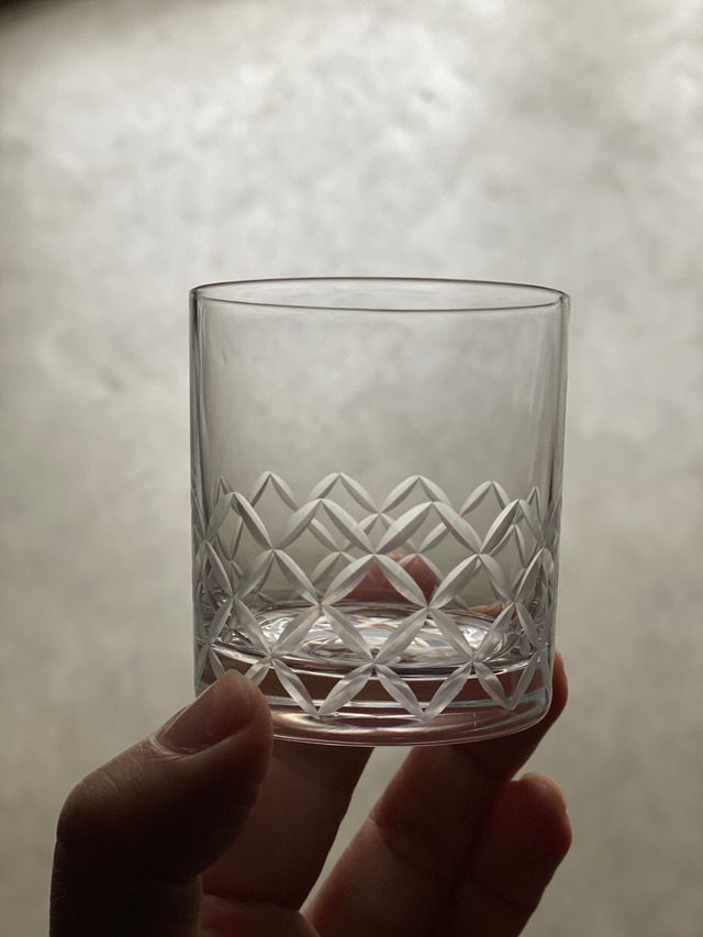 h collection SEMI CRYSTAL SHOTGLASS（CROSS）