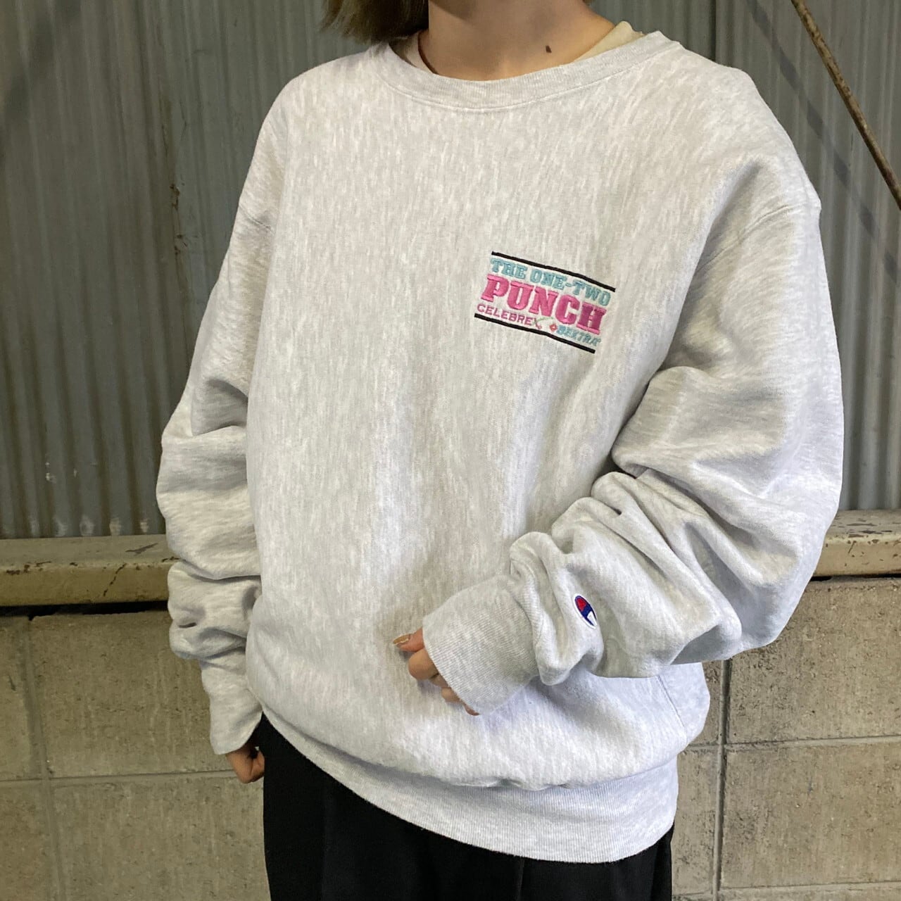 90年代 90s 3色タグ メキシコ製 Champion チャンピオン REVERSE WEAVE