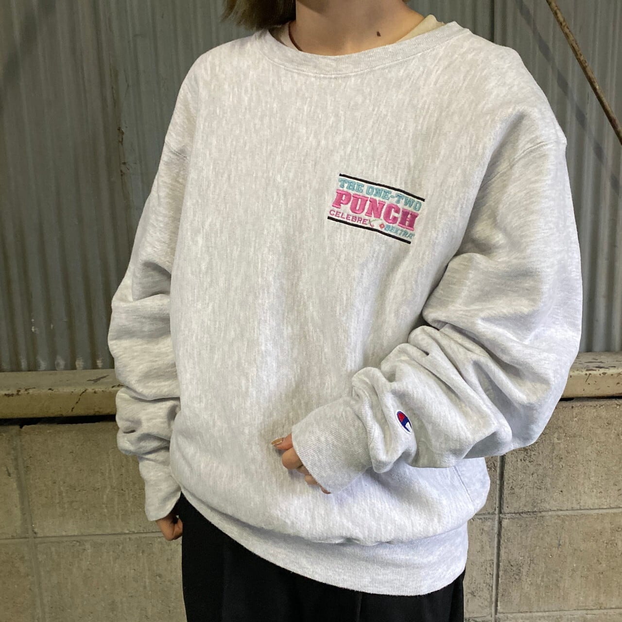 90年代 90s 3色タグ メキシコ製 Champion チャンピオン REVERSE WEAVE 