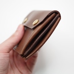 シンプル財布　ブラウン