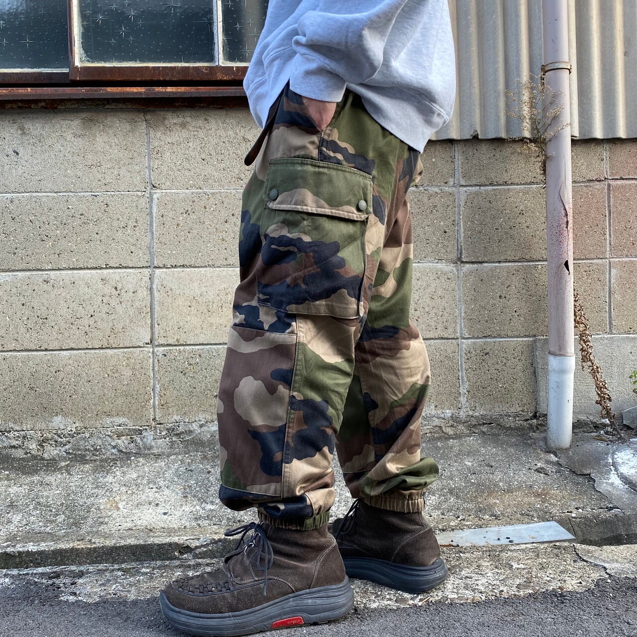 フランス軍 F2 フレンチカモ 迷彩柄 ユーロミリタリーパンツ カーゴ 