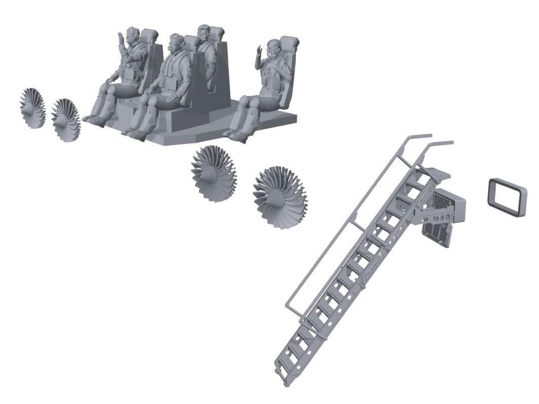 1/144 海上自衛隊 P-1哨戒機 ディテール | modelink