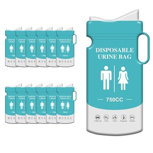 【特価処分】多機能携帯トイレ 男女兼用 750mL 除菌・消臭 使い捨て 非常用トイレ 車内常備用品 運転 キャンプ 登山 地震対策 旅行 介護 防災グッズ 12枚セット