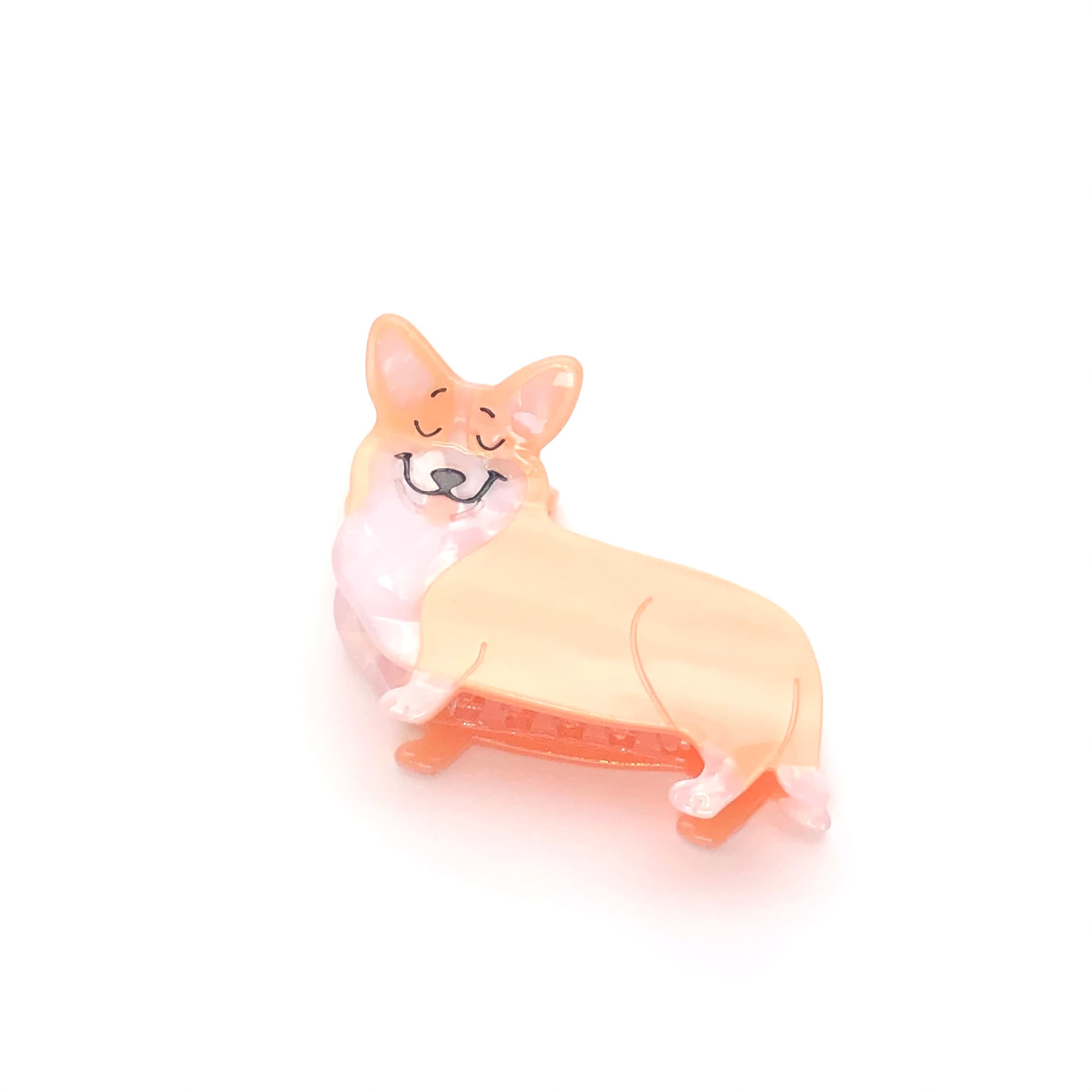 Coucou Suzette Dog Hair Clip【コーギー】 ペタロデパート