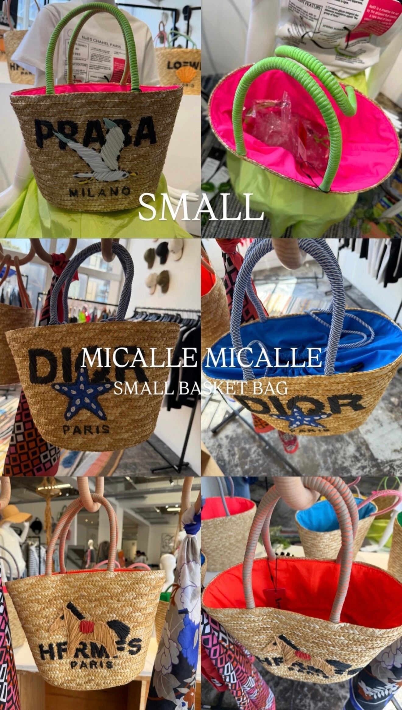 新品タグ付き【Account MICALLE】SMALL BASKET BAG 予約販売【 MICALLE MICALLE 】SMALL BASKET BAG (MAB101GEB) 5月上旬
