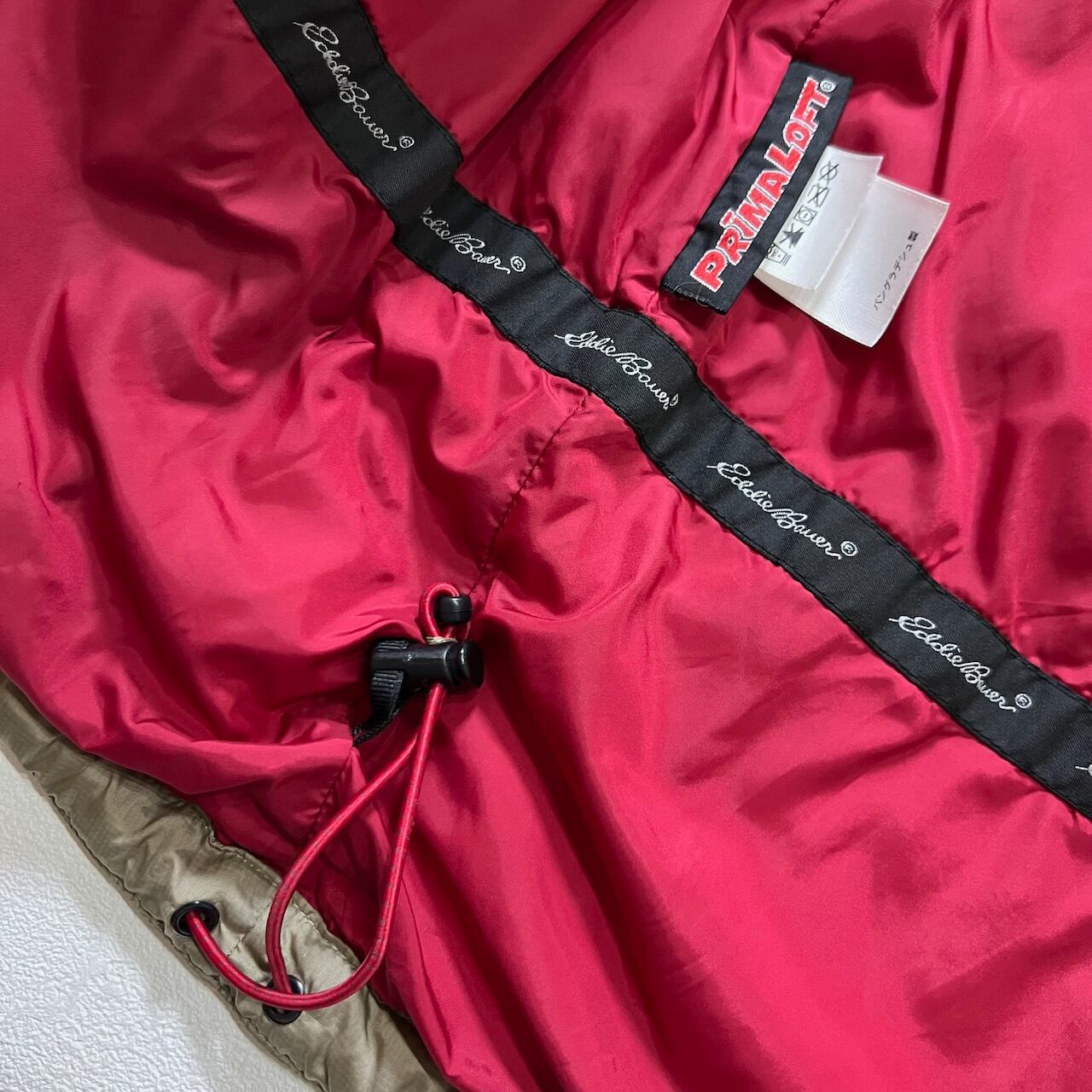 00~90s Eddie Bauer プリマロフト EBTEK ダウンベスト エディー