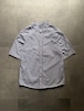 CHAPS チャップス チェック BDシャツ 半袖 Custom Fit L ネイビー×パープル