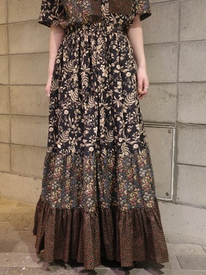 【25SS】FUMIE TANAKA フミエタナカ / random tiered SK / ティアードスカート