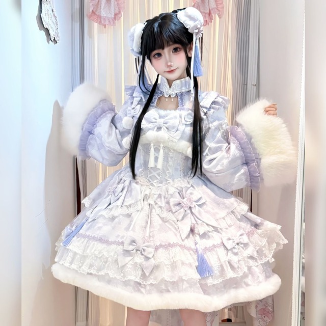 チャイナファトリムロリィタドレスセットアップ：ワンピースのみ