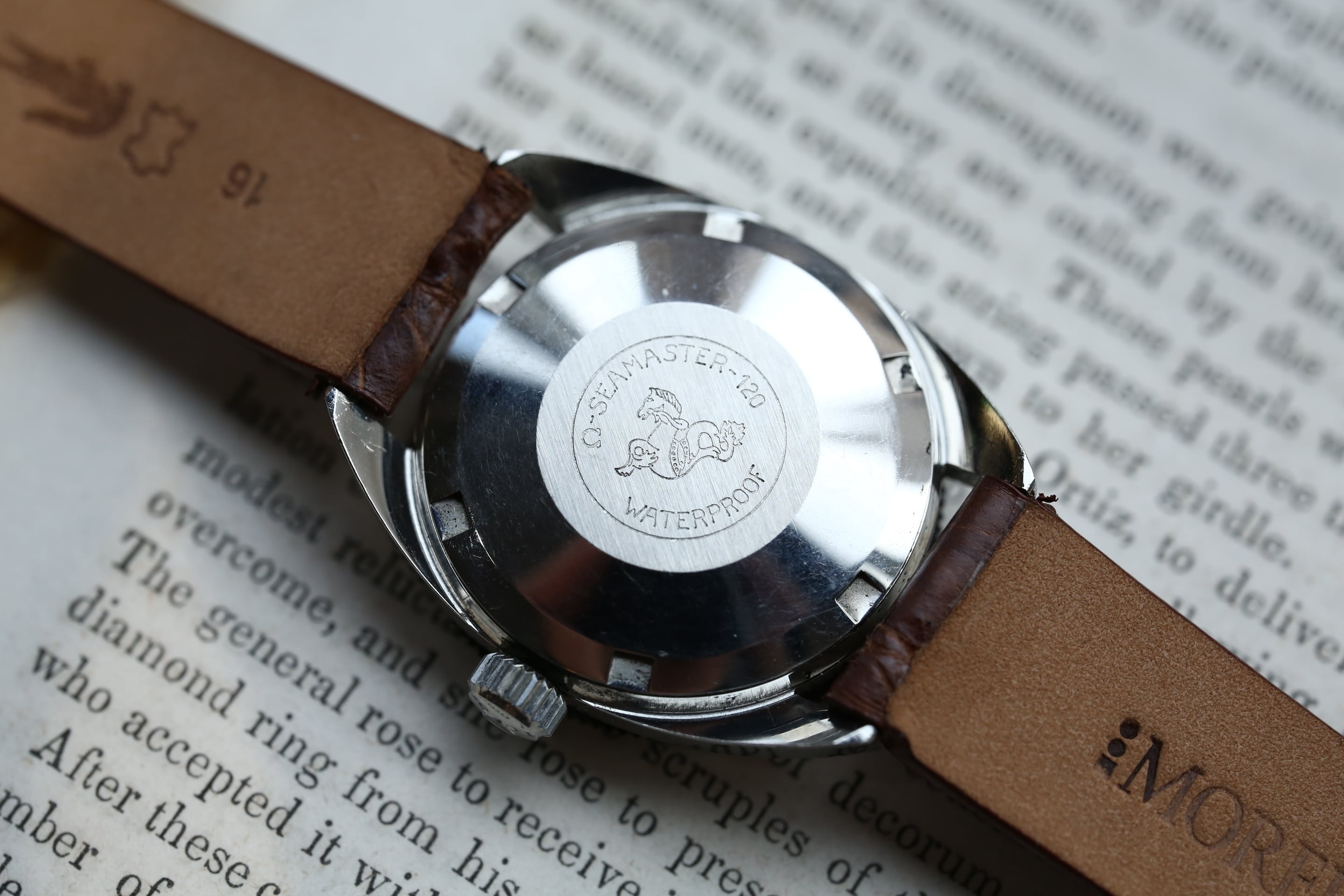 OMEGA】 1960's オメガ シーマスター120 ボーイズサイズ デイト 自動