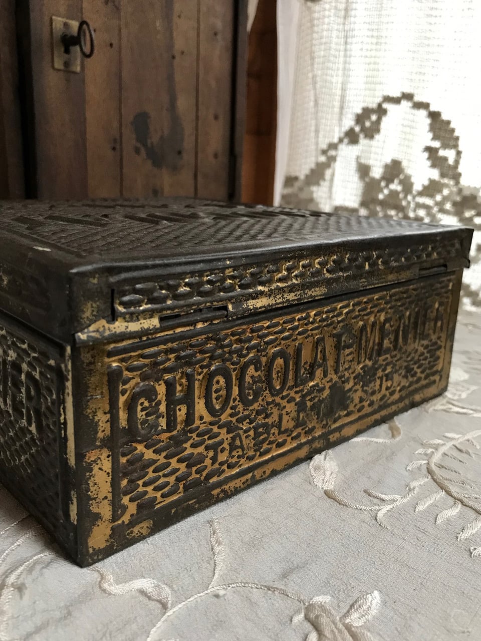ショコラムニエのTIN缶 CHOCOLAT MENIER | Brocante de La ショコラムニエのTIN缶 CHOCOLAT MENIER | Brocante de La