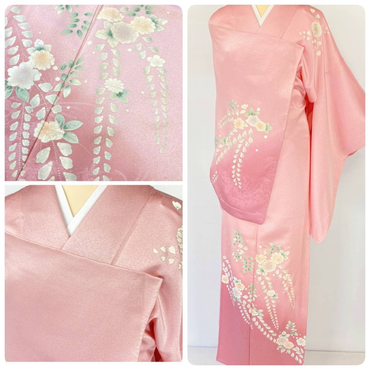 2242辻が花訪問着 袷単品 新しき