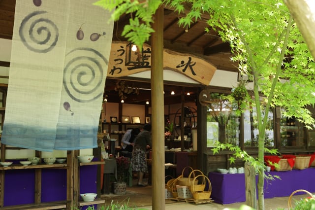 うつわ藍水　ひまわりのカップとお皿 藍水 ひまわり カップ＆ソーサー うつわ藍水 波佐見焼 | にっこう生活