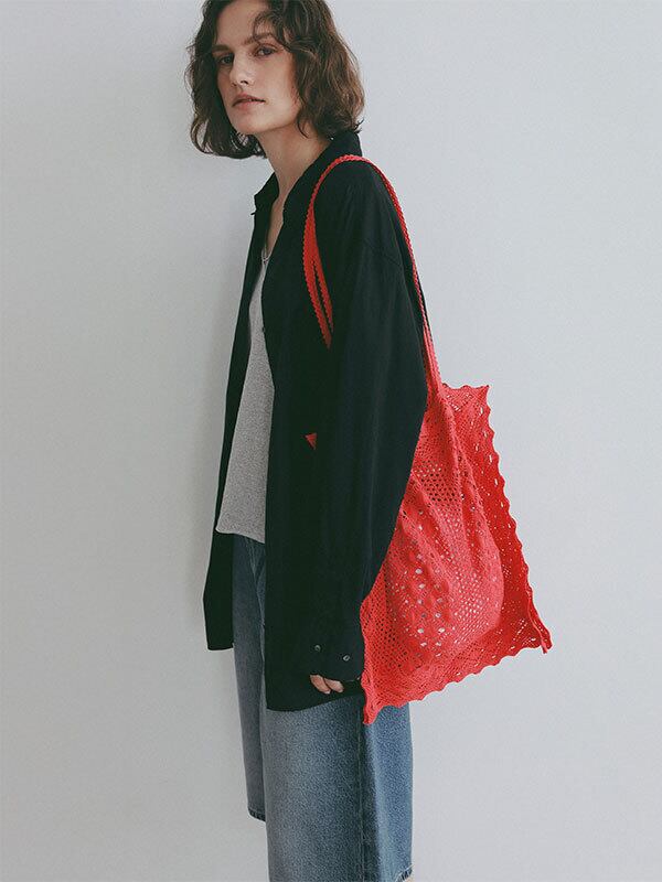 ETRE TOKYO(エトレトウキョウ) クロシェレーストートバッグ | サウス