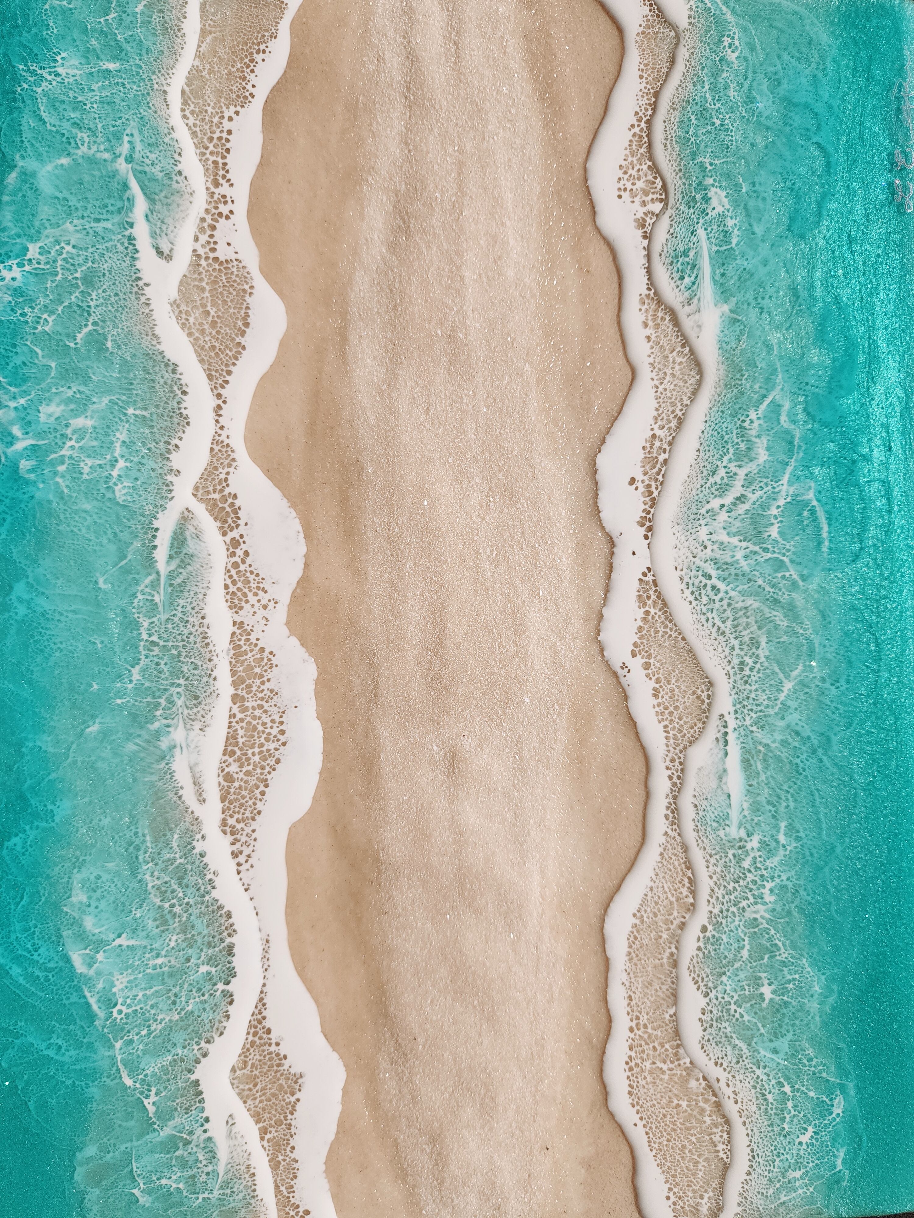 204.オーシャンレジンアート F3パネル