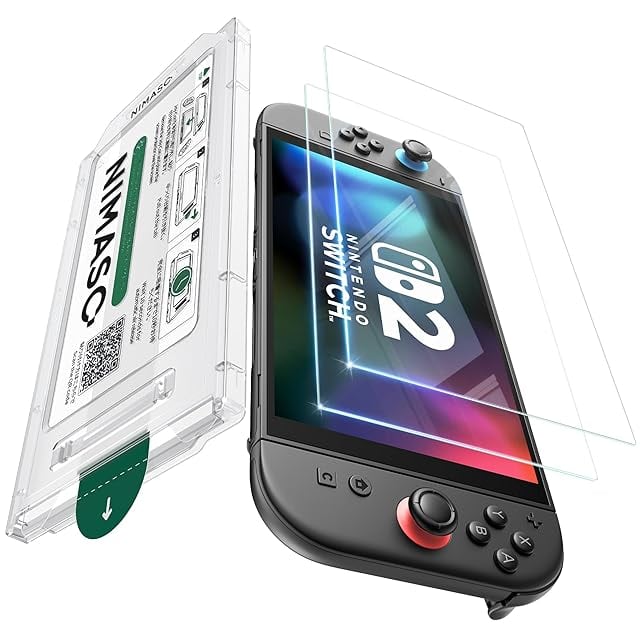 Snakehive ガラスフイルム 対応 Nintendo Switch 2 用 強化ガラス